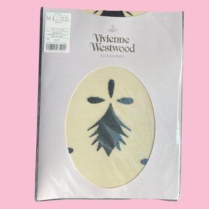 Vivienne Westwood tights sheer with black details.